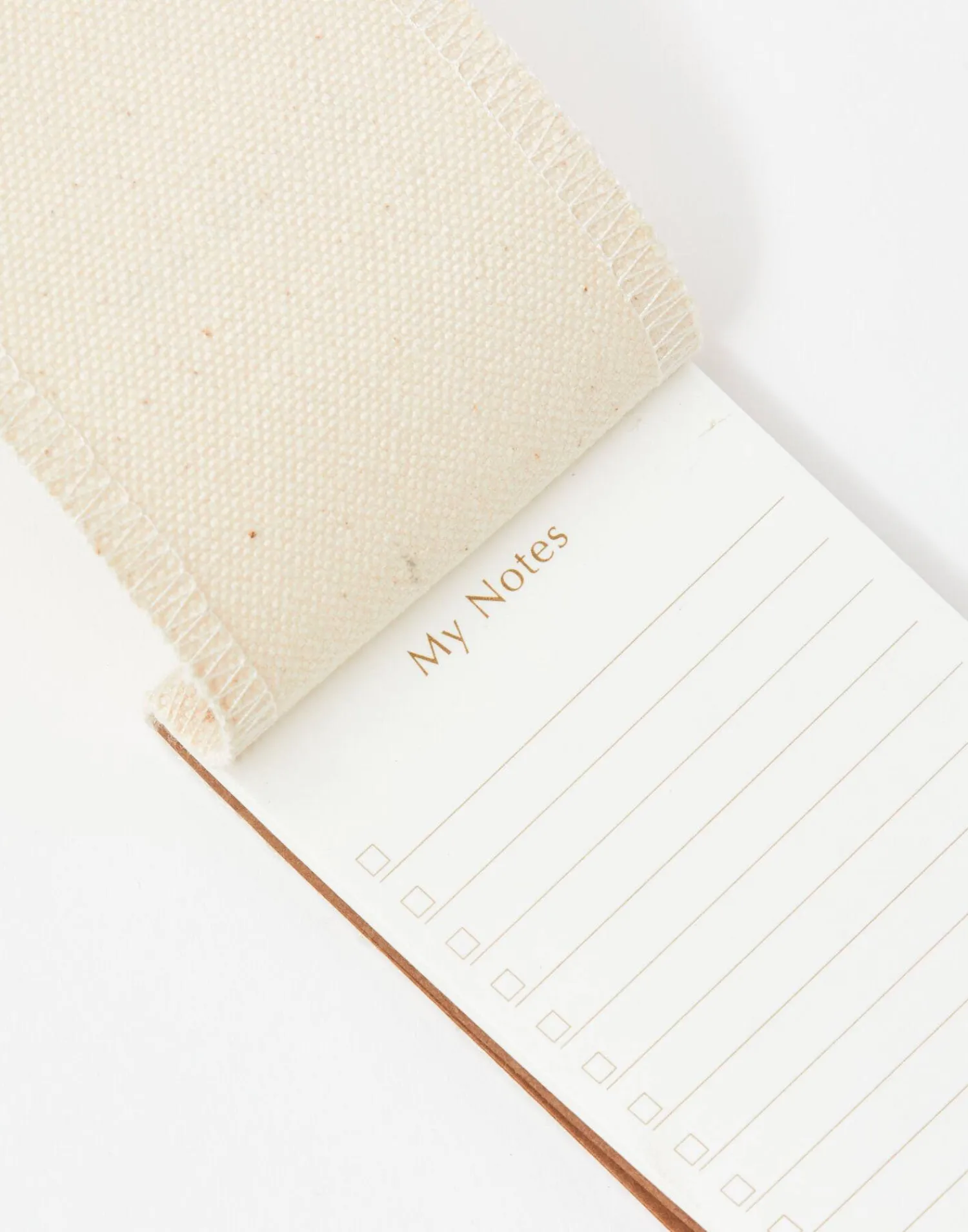 Natura Selection Bloc Notas Canvas 135509-ECRU Online