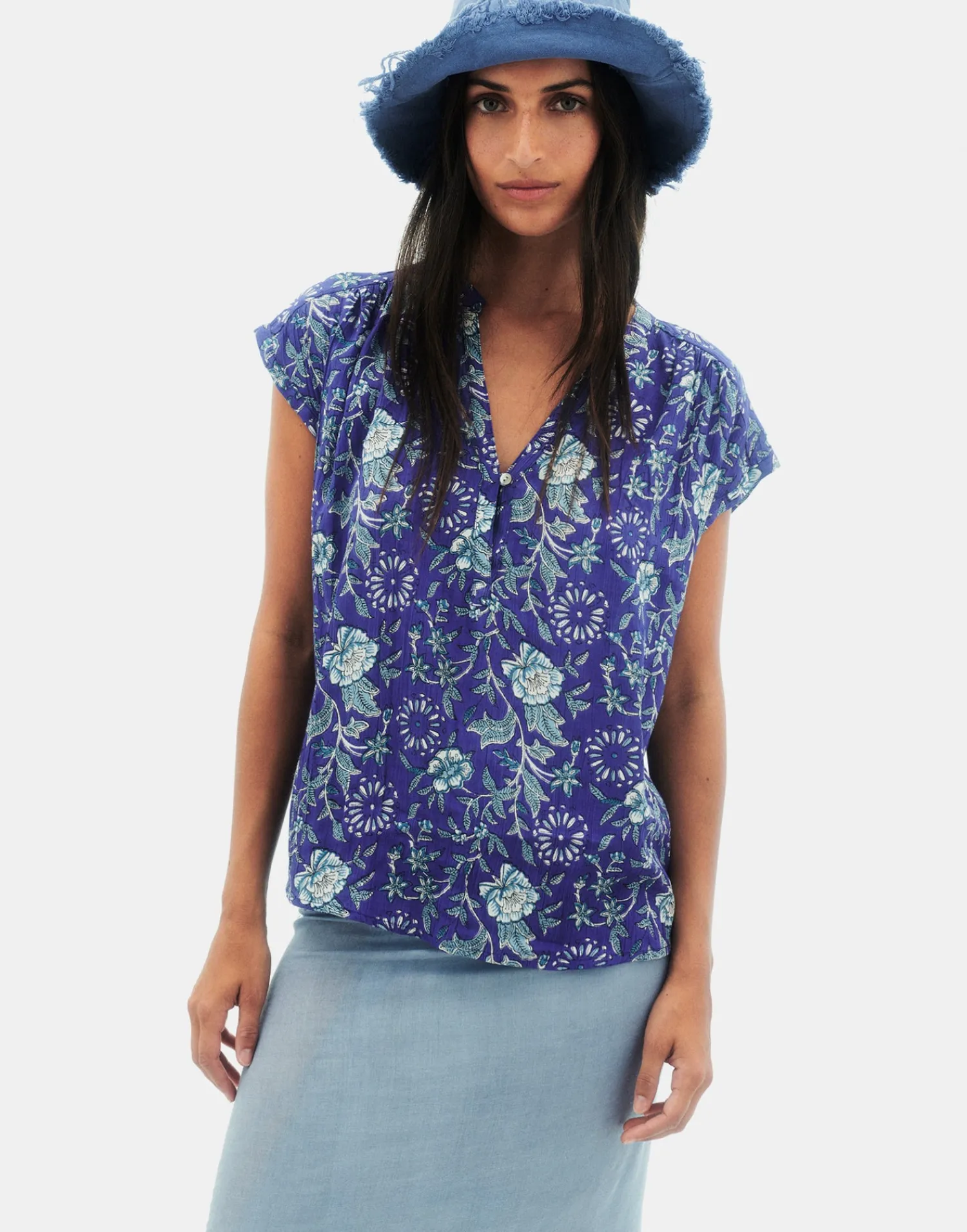 Natura Selection Blusa Adriático 147759-BLUE Sale