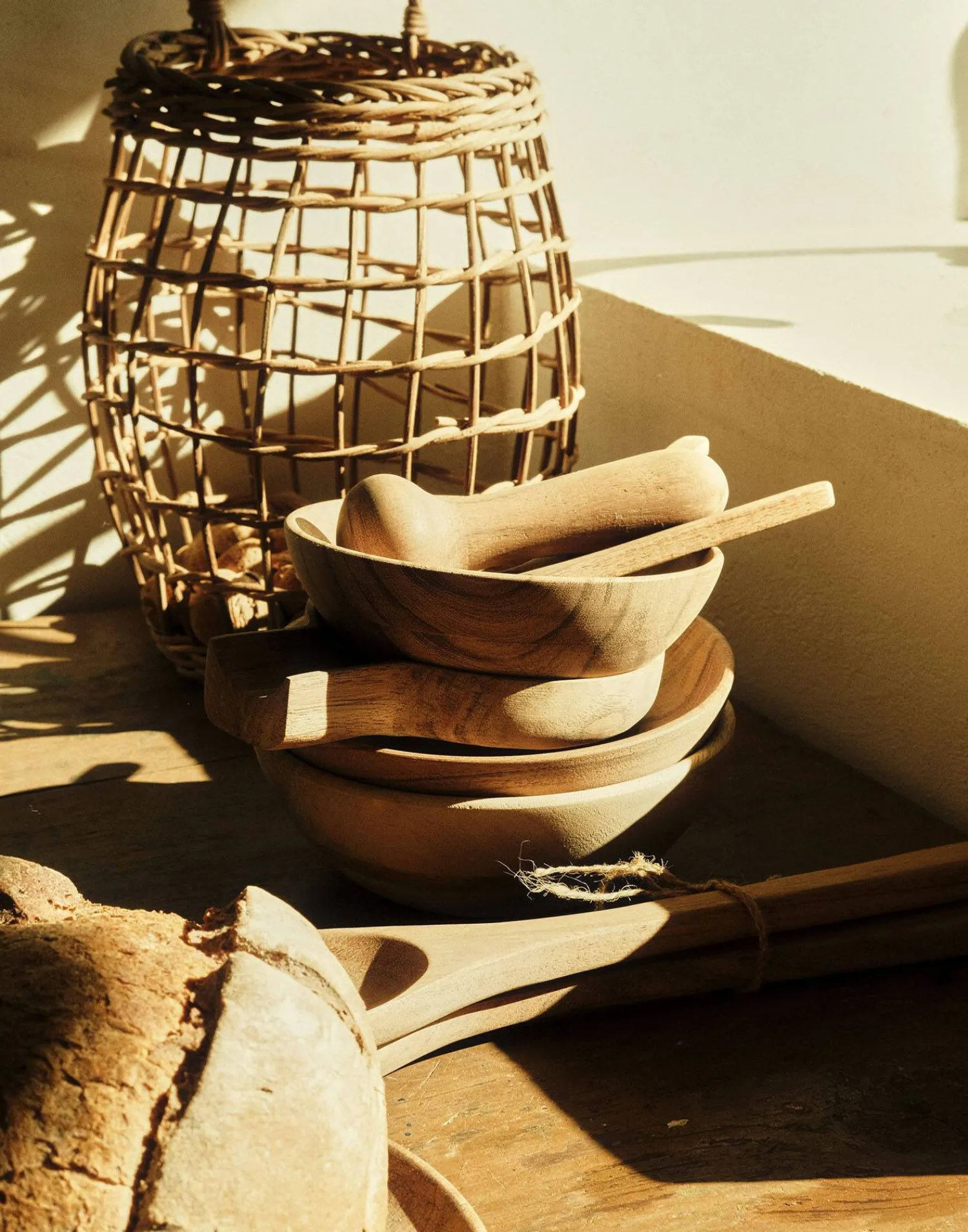 Natura Selection Bol Ensaladera ø14 135551-WOOD Sale