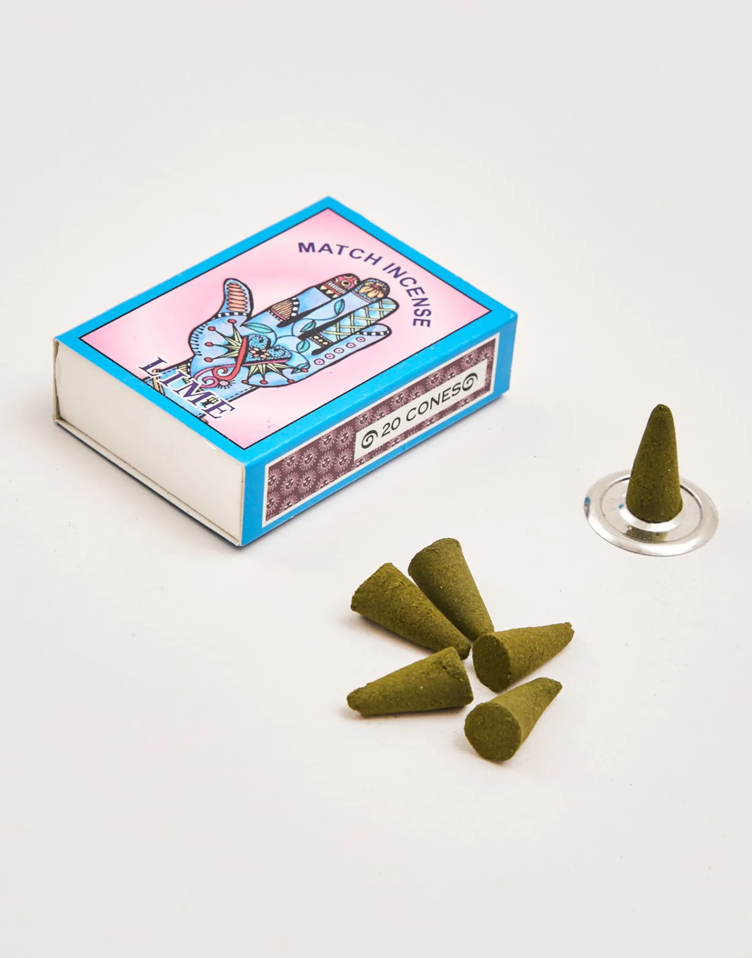 Natura Selection Caja Cerillas Incienso Conos