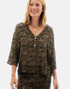 Natura Selection Camisa Bandani 147739-GREY