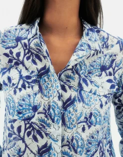 Natura Selection Camisa Dobbi Benares 147740-BLUE Clearance