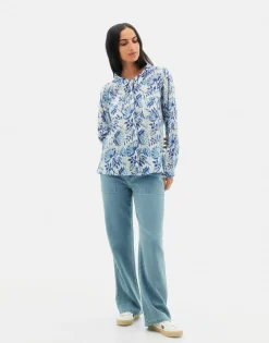 Natura Selection Camisa Dobbi Benares 147740-BLUE Clearance