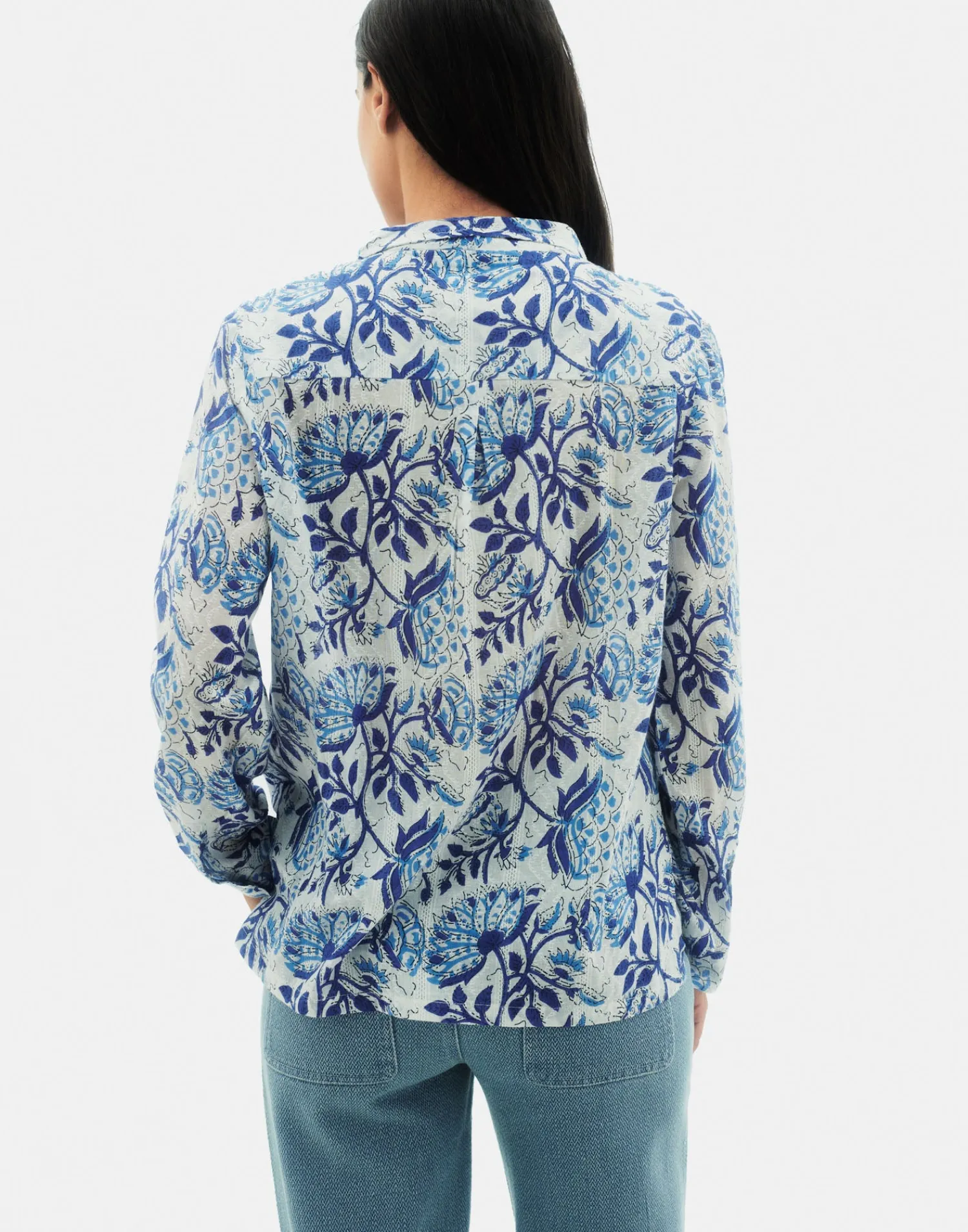 Natura Selection Camisa Dobbi Benares 147740-BLUE Clearance