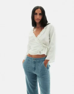 Natura Selection Camisa Libia 147721-WHITE