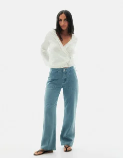 Natura Selection Camisa Libia 147721-WHITE