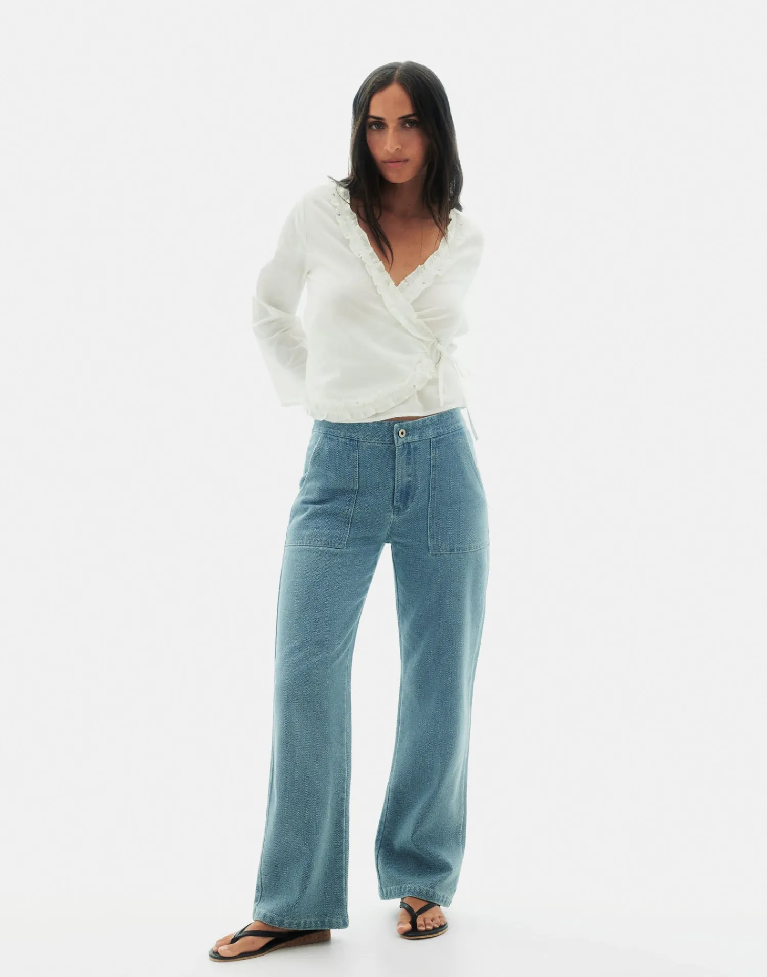 Natura Selection Camisa Libia 147721-WHITE