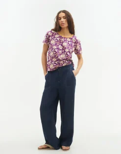 Natura Selection Camiseta Print Indio 145957-LILAC New