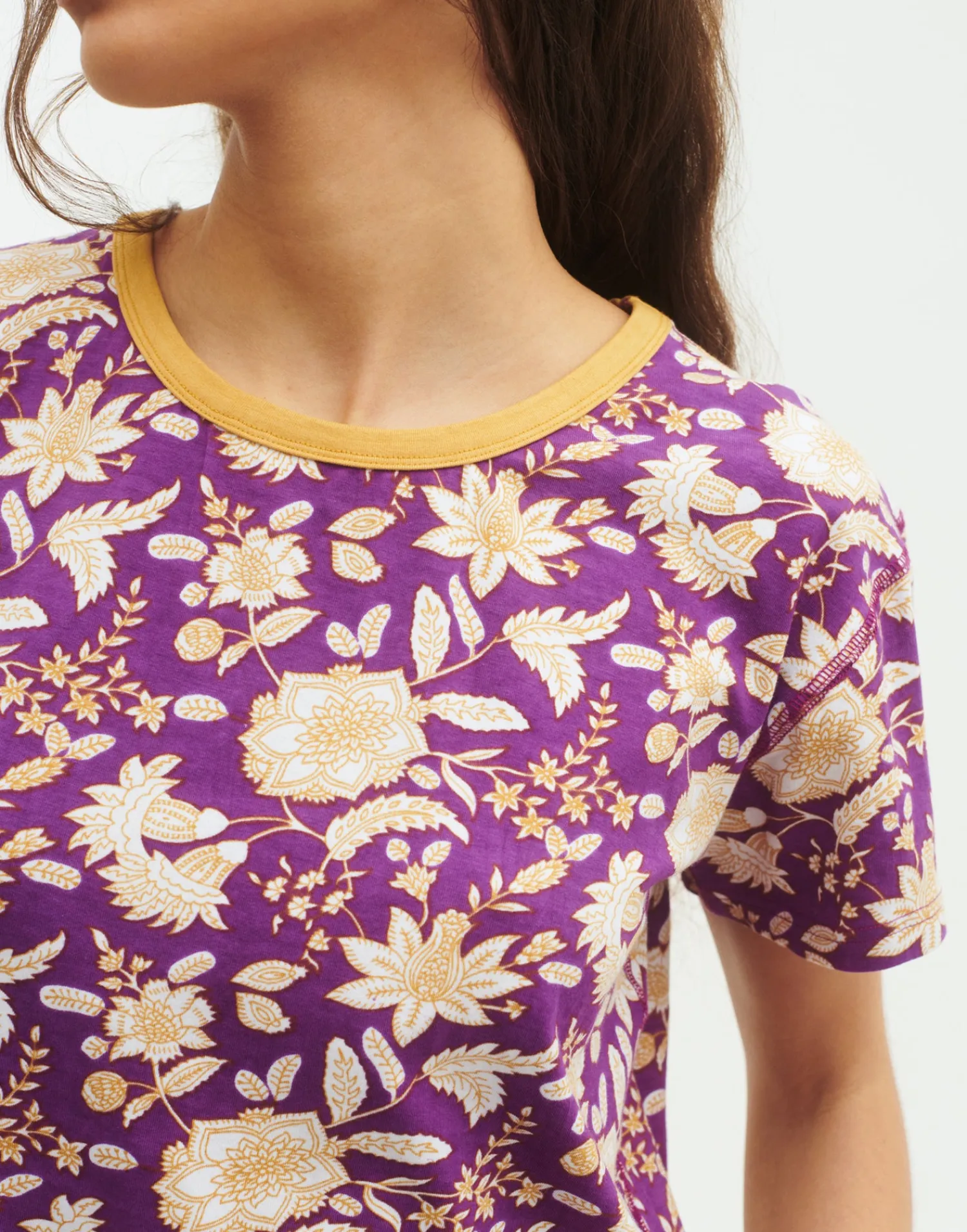 Natura Selection Camiseta Print Indio 145957-LILAC New
