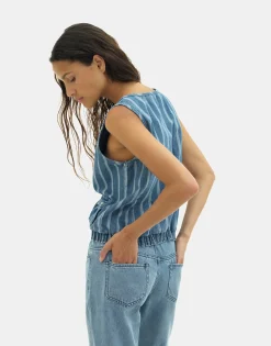 Natura Selection Chaleco Denim Neve 149737-BLUE Clearance