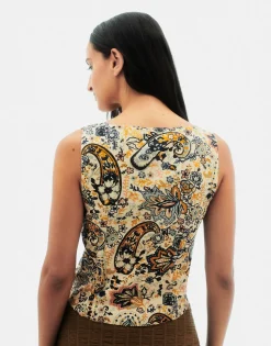 Natura Selection Chaleco Garden 147767-ECRU Best