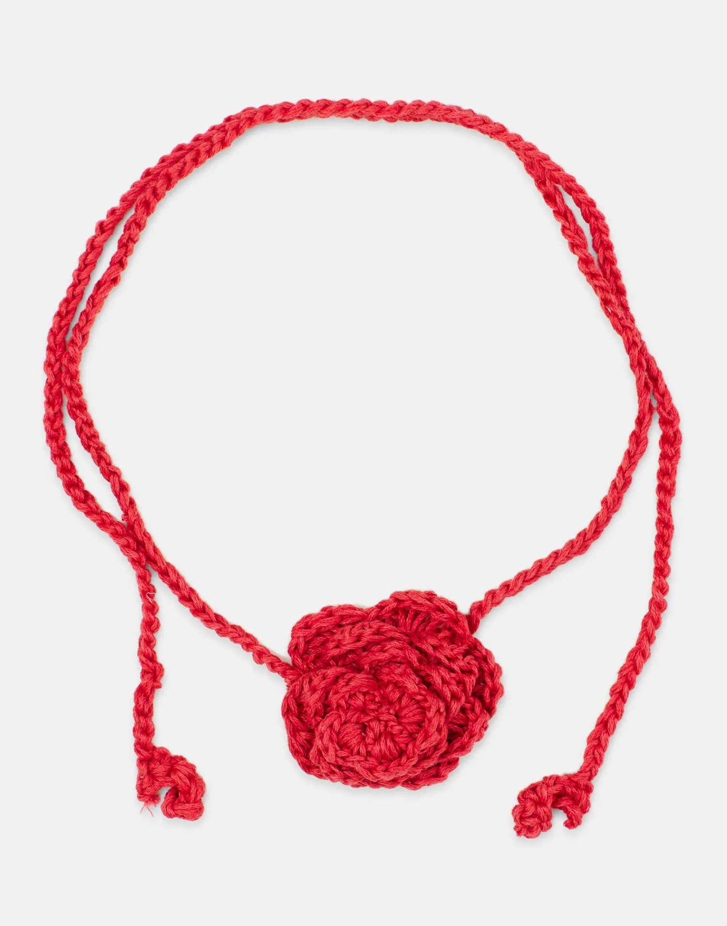 Natura Selection Collar Crochet Flor 147869-RED New