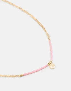 Natura Selection Collar Oro Beads Minicharm Outlet