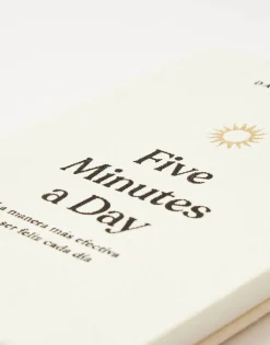 Natura Selection Cuaderno 5 Minutos Al Día 144137-ECRU Hot