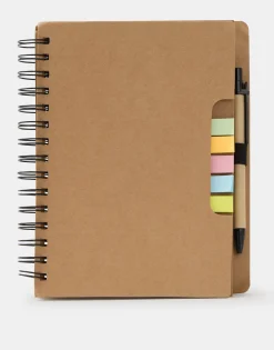 Natura Selection Cuaderno Con Notas Adhesivas 147961-KRAFT New