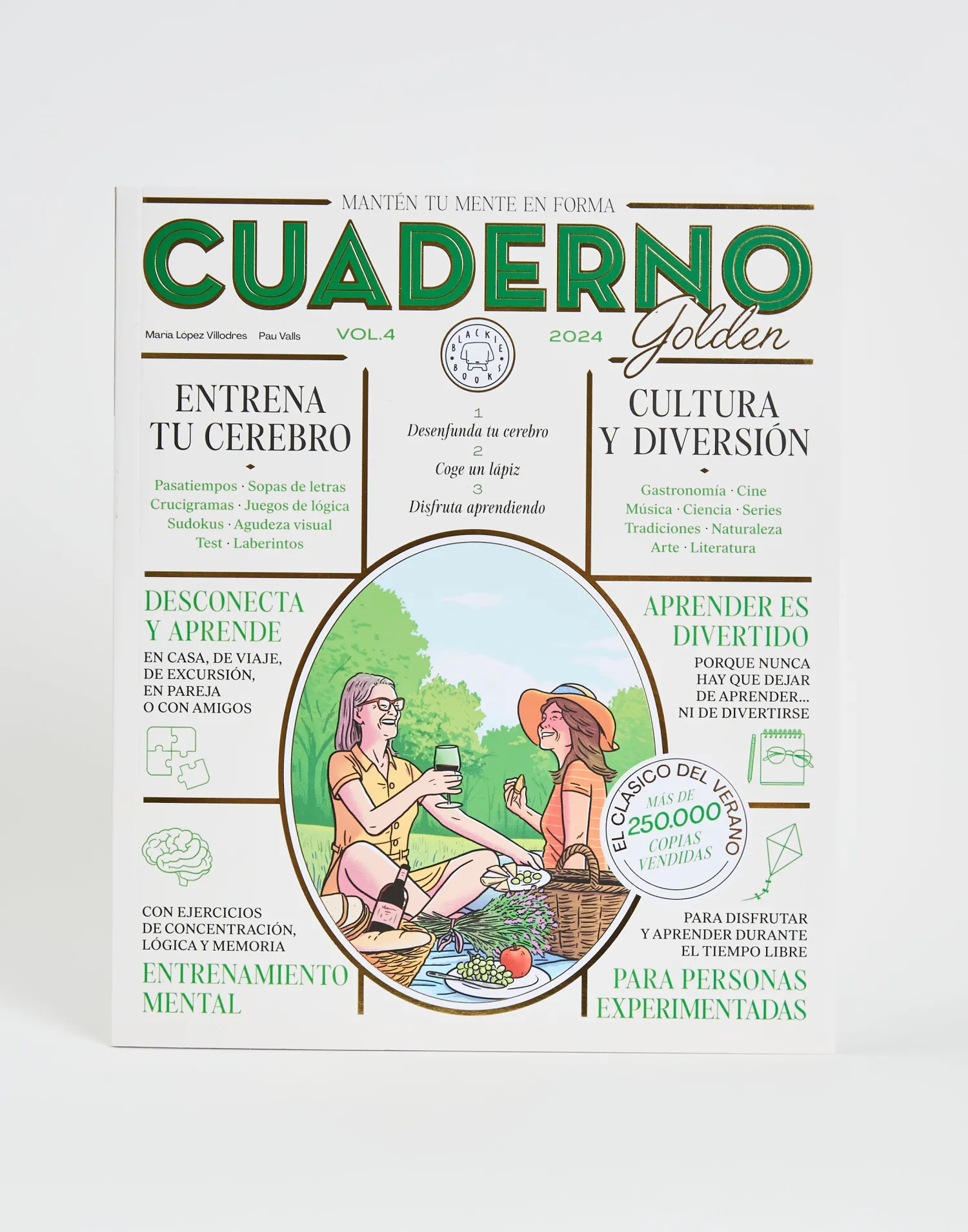 Natura Selection Cuadreno Golden Blackie Books Vol.4 151199-SIN_COLOR Best