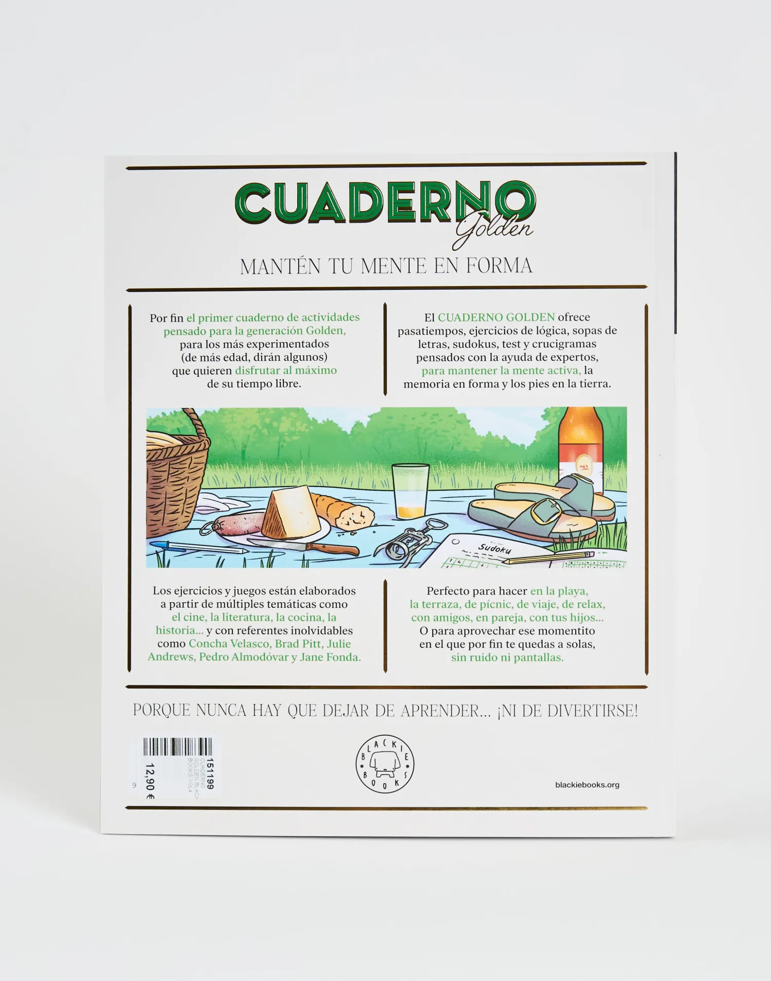 Natura Selection Cuadreno Golden Blackie Books Vol.4 151199-SIN_COLOR Best