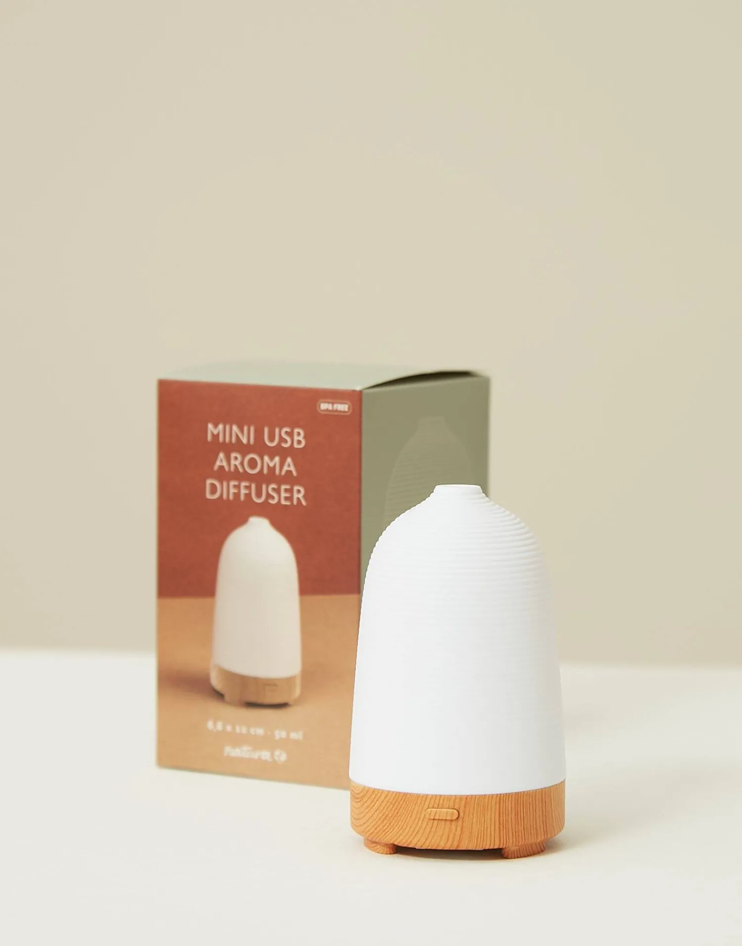 Natura Selection Difusor Aroma Base Color Madera Usb 124131-WOODEN Clearance