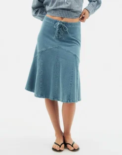 Natura Selection Falda Madurai 147828-BLUE Sale