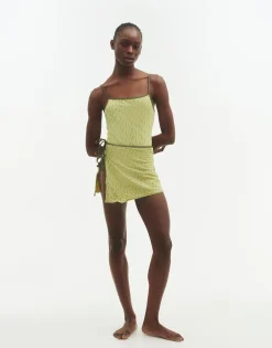 Natura Selection Falda Pareo Print Tejido 145942-GREEN Clearance