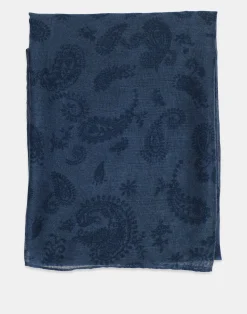 Natura Selection Fular Paisley 150512-NAVYBLUE New