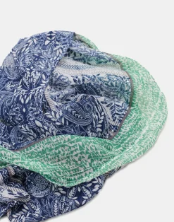 Natura Selection Fular Sari Lurex 150515-BLUE Best