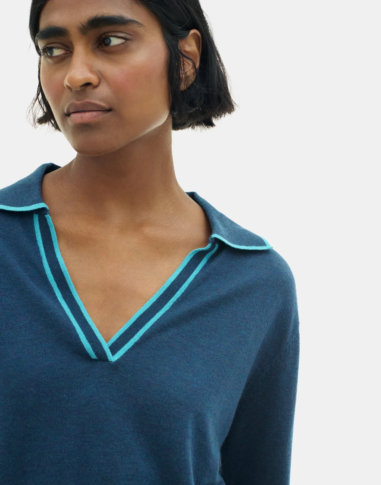 Natura Selection Jersey Sedna 149826-NAVYBLUE New