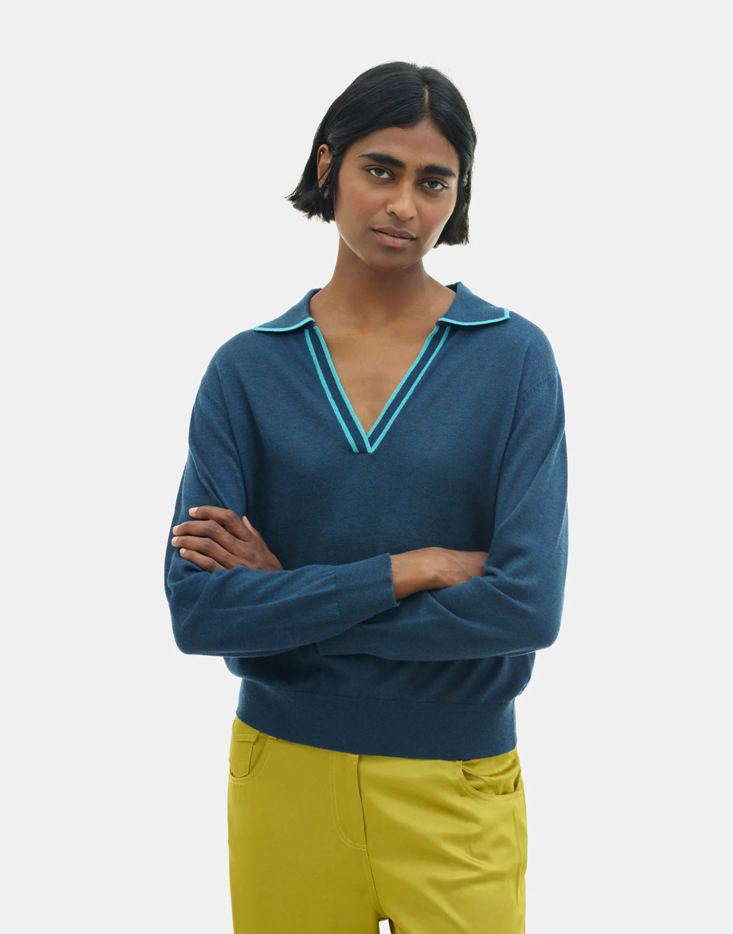 Natura Selection Jersey Sedna 149826-NAVYBLUE New