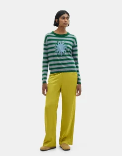 Natura Selection Jersey Uki 149809-GREEN Best