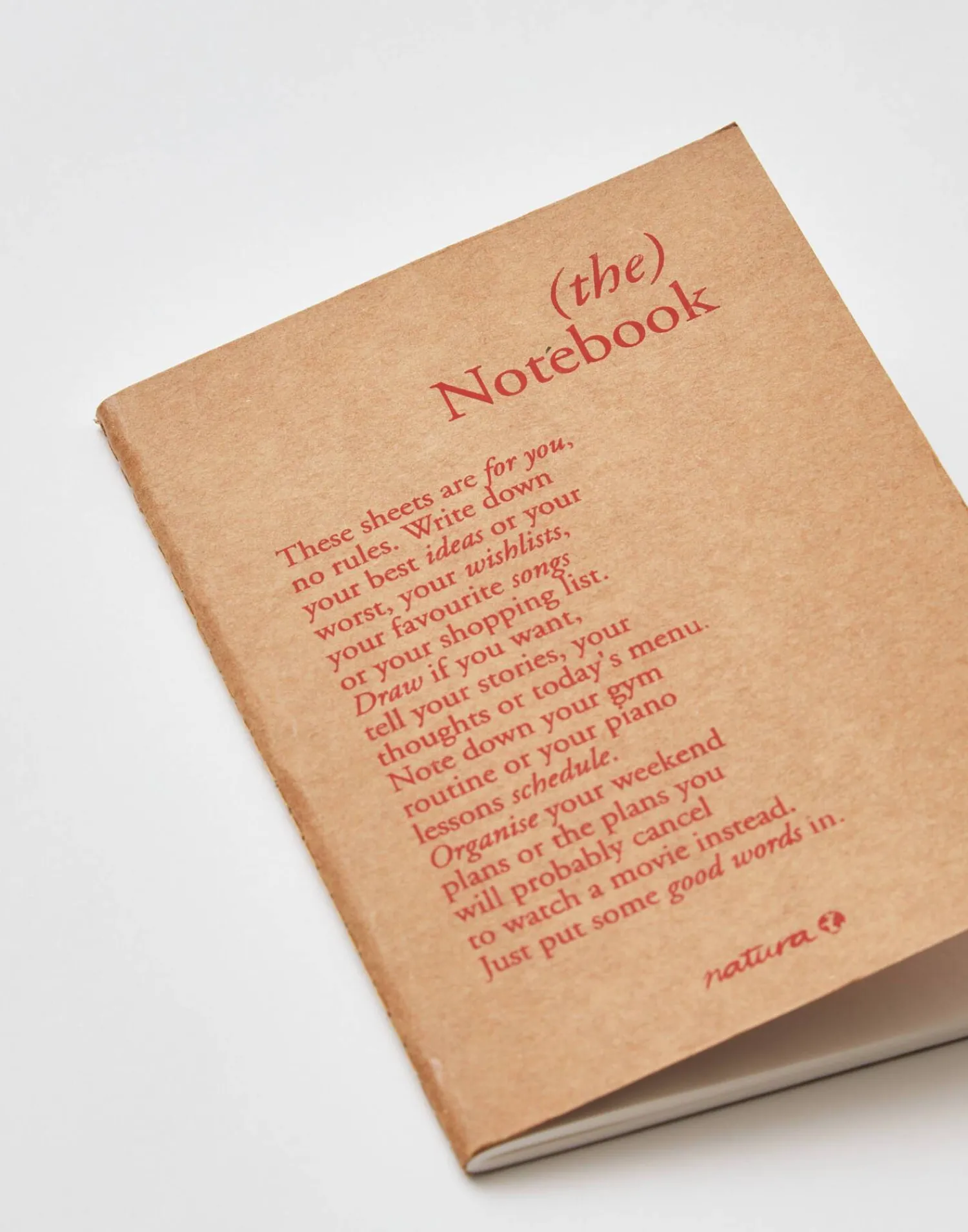 Natura Selection Libreta Manifiesto A6 Discount