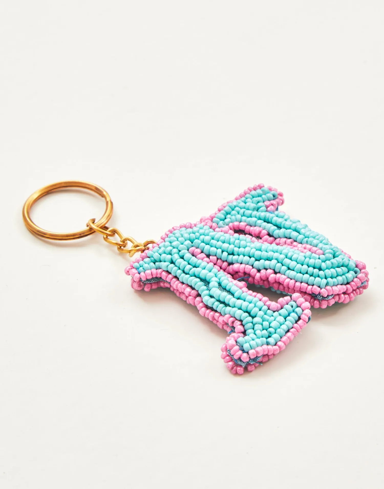 Natura Selection Llavero Abecedario Bolitas New