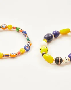 Natura Selection Pack 2 Pulseras Cerámica 146223-MULTICOLOR New