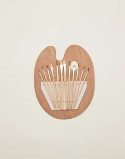 Natura Selection Paleta Con 12 Pinceles 130778-WOOD Sale