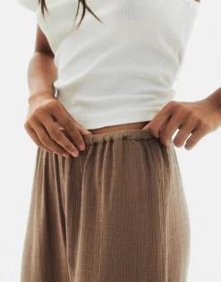 Natura Selection Pantalón Gobi 147729-BROWN Outlet