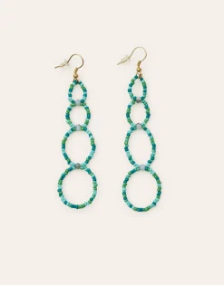 Natura Selection Pendientes Aros Beads Outlet