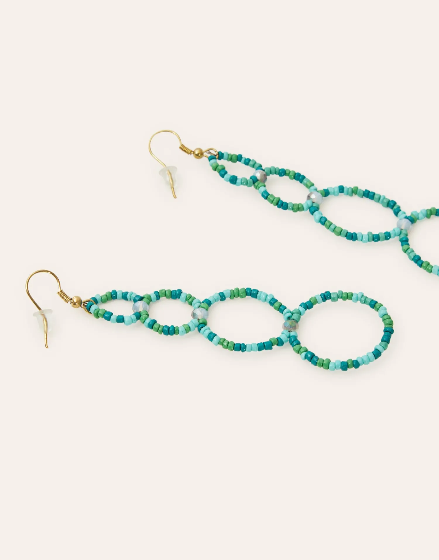 Natura Selection Pendientes Aros Beads Outlet