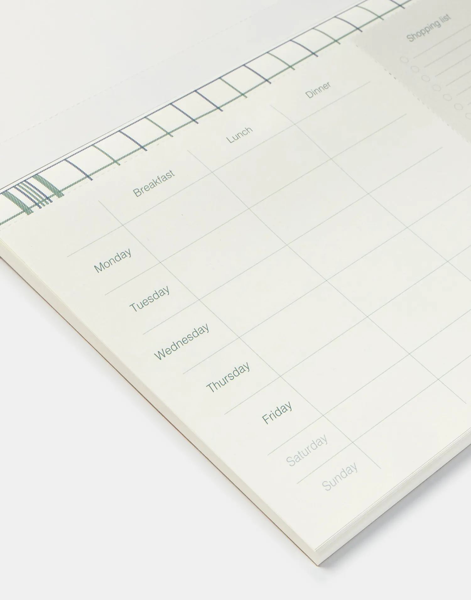 Natura Selection Planificador Menús Semanales 148022-GREEN Hot