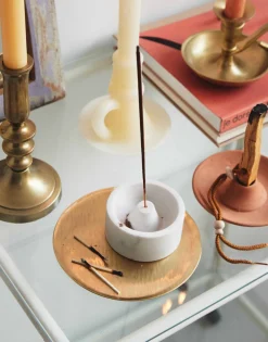 Natura Selection Portaincienso Mármol Redondo Sale