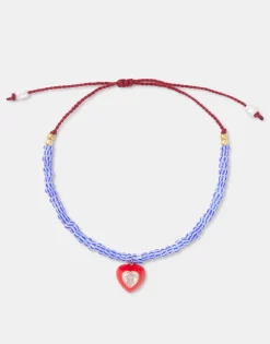 Natura Selection Pulsera Charm Corazón Diamante Best