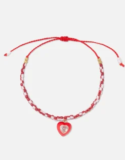 Natura Selection Pulsera Charm Corazón Diamante Best