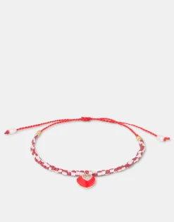 Natura Selection Pulsera Charm Corazón Diamante Best