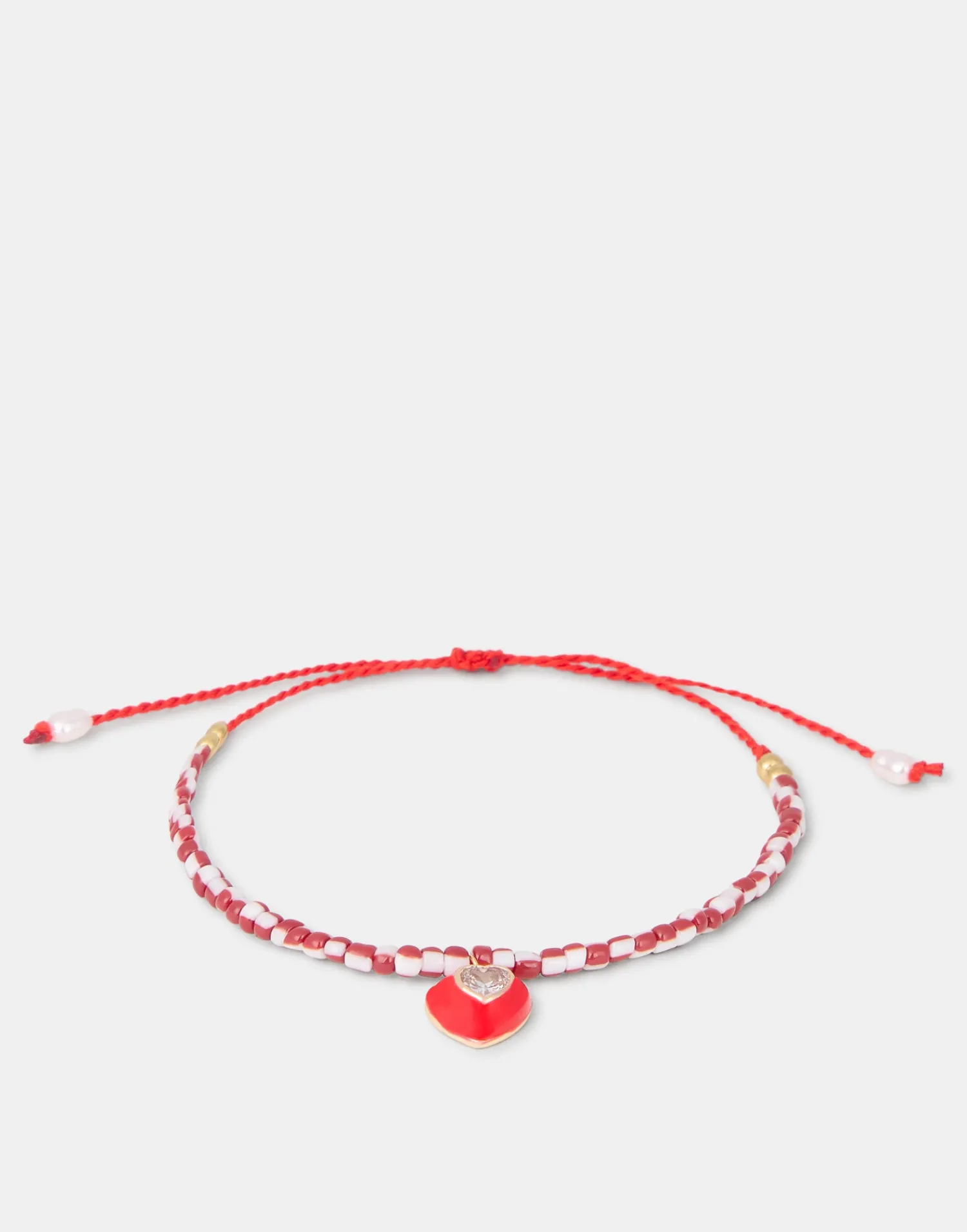 Natura Selection Pulsera Charm Corazón Diamante Best