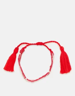 Natura Selection Pulsera Estrellas Beads 147860-RED Online