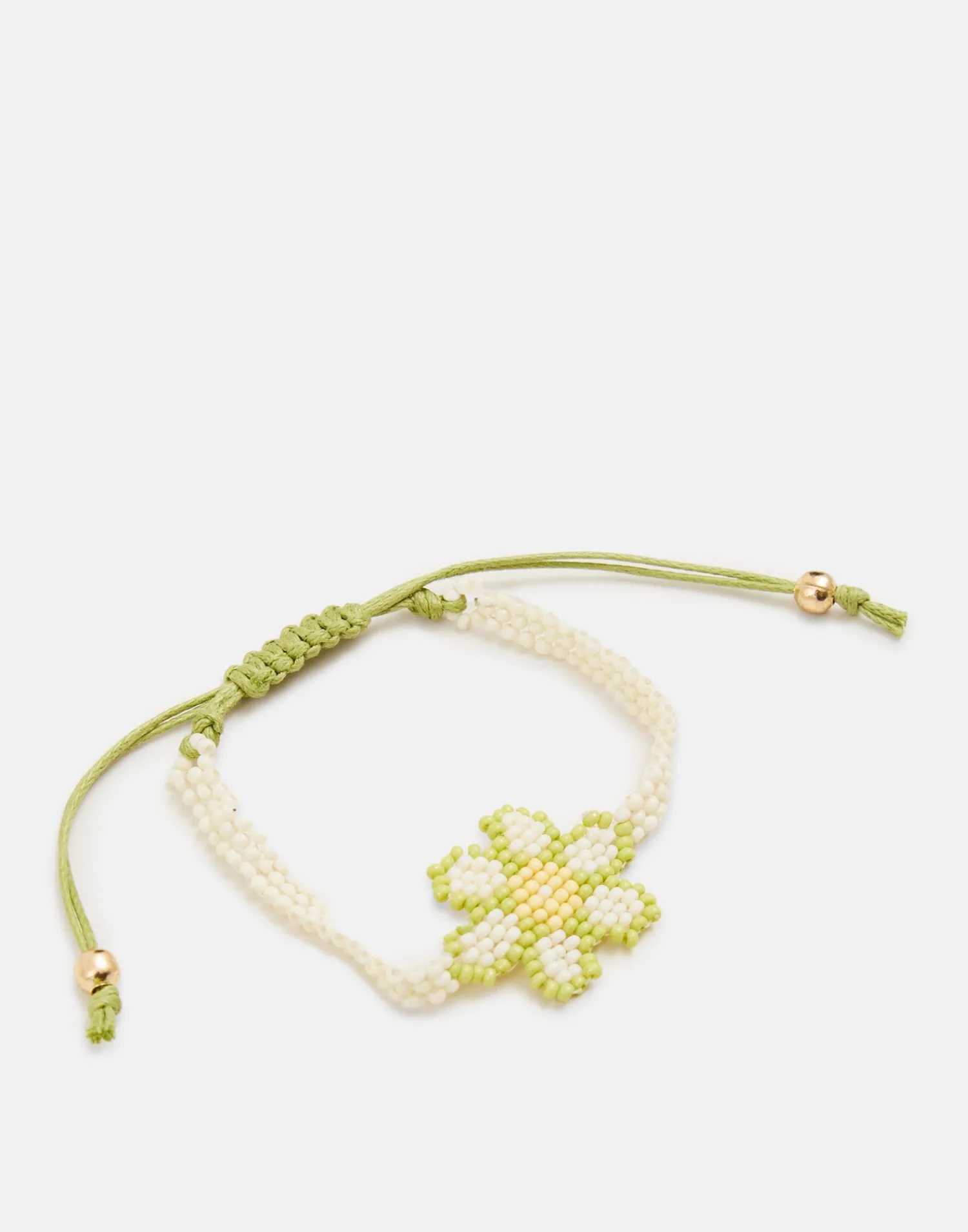 Natura Selection Pulsera Flor Beads 147862-WHITE Best