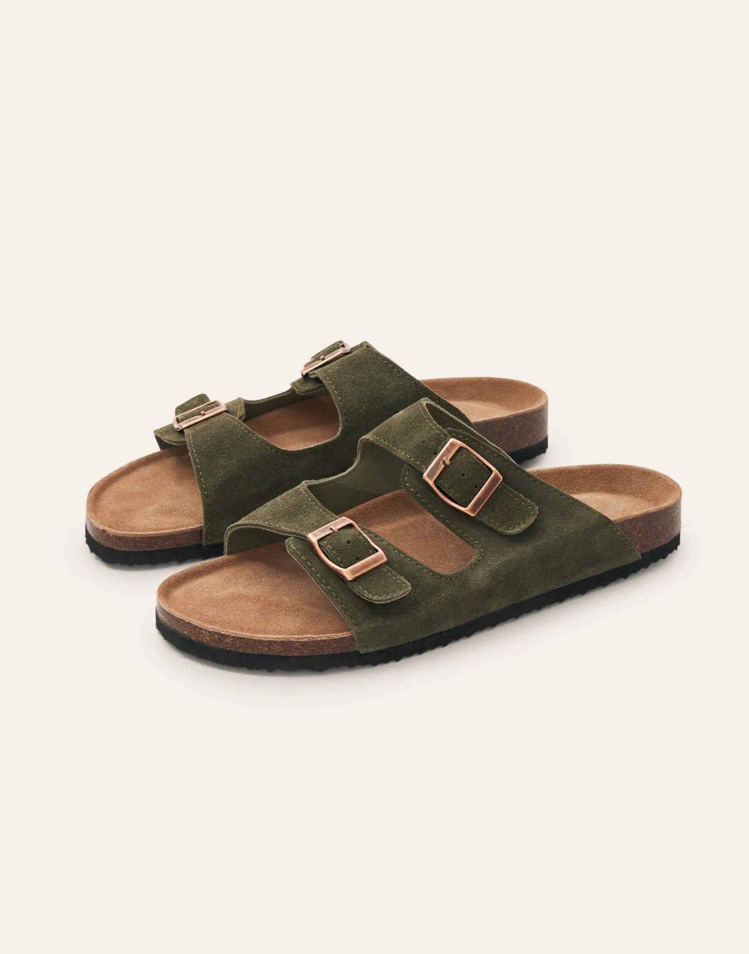 Natura Selection Sandalia Doble Hebilla Ergonómica Piel Best