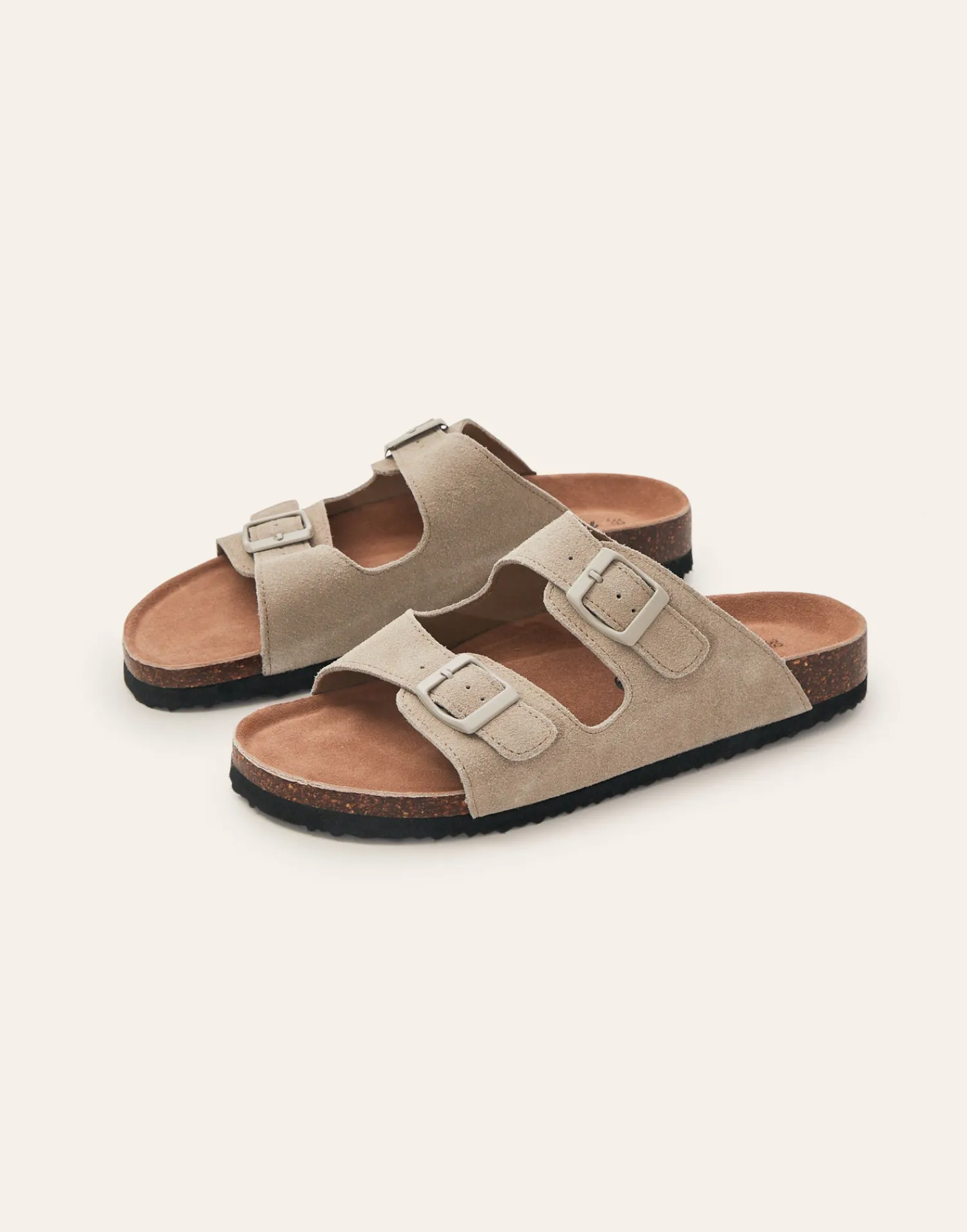 Natura Selection Sandalia Doble Hebilla Ergonómica Piel Best