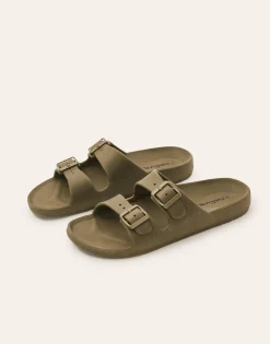 Natura Selection Sandalia Doble Hebilla Hombre 145919-KHAKI Online