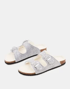 Natura Selection Sandalia Ergonómica Fieltro 147850-GREY Clearance