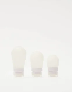 Natura Selection Set 3 Botellas Silicona 144250-WHITE Discount