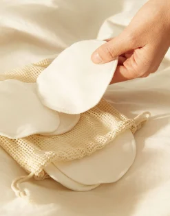 Natura Selection Set 10 Discos Limpieza Facial Reutilizables 124158-WHITE Sale